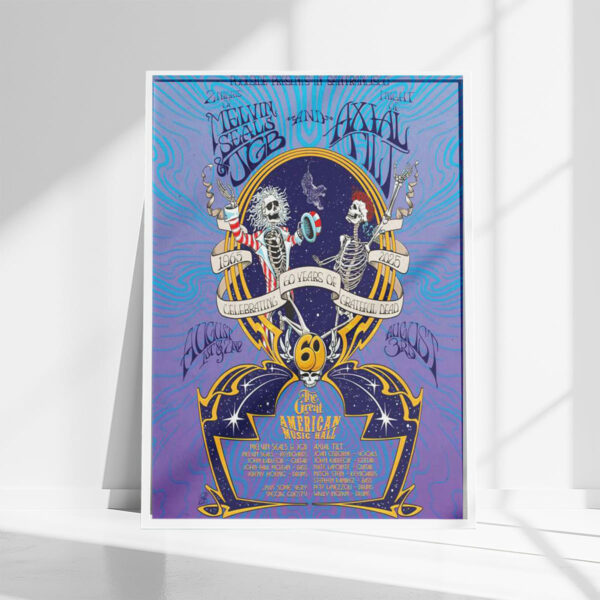 Melvin Seals And JGB The Great American Music Hall San Francisco CA 2025 Poster