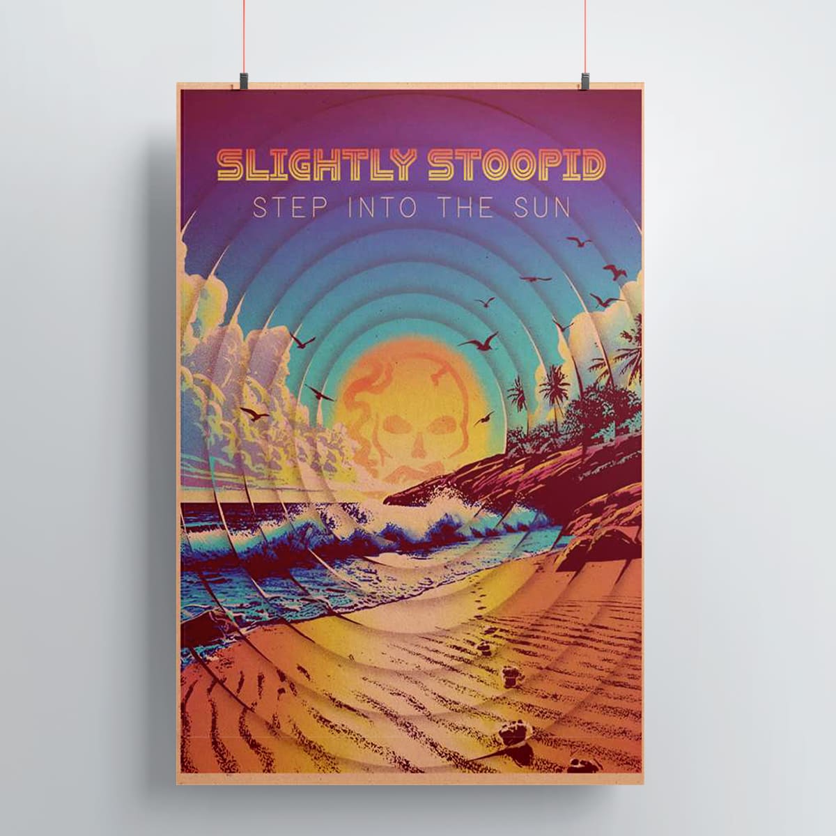 Slight Stoopid Step Into The Sun Summer Tour 2025 Poster 3 Slight Stoopid Step Into The Sun Summer Tour 2025 Poster 3