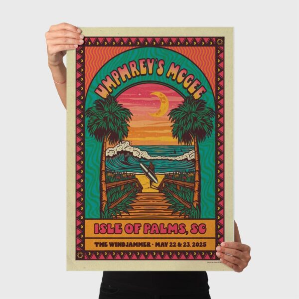 Umphrey’s McGee Isle of Palms SC 2025 Poster