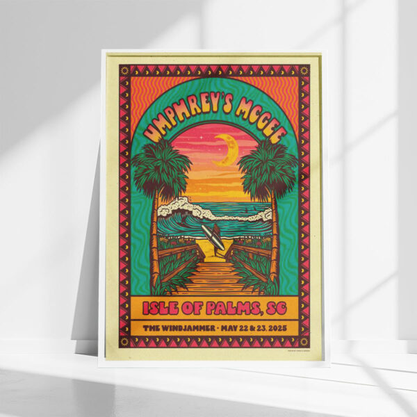Umphrey’s McGee Isle of Palms SC 2025 Poster