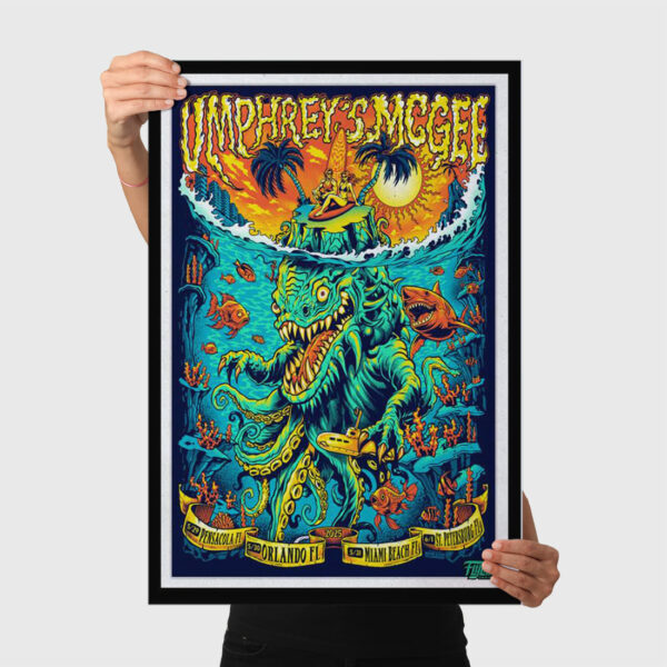 Umphrey’s McGee May 2025 Summer Poster