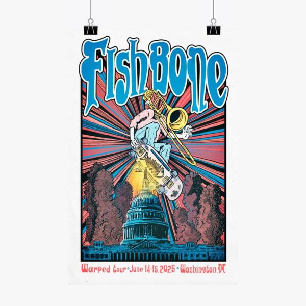 FishBone Washington D.C Jun 14-15 2025 Poster