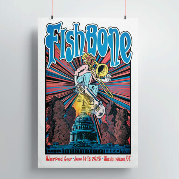 FishBone Washington D.C Jun 14-15 2025 Poster