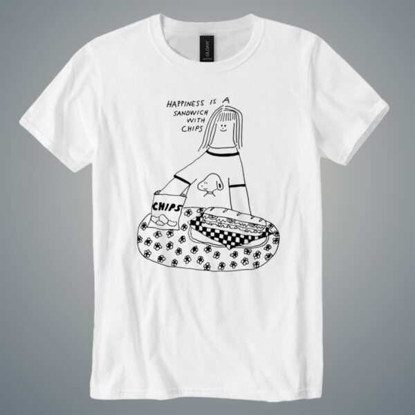 Happiness Is A Sandwich With Chips Shirt