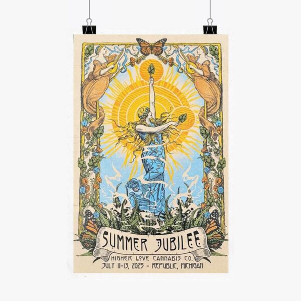 Summer Jubilee Cannabis CO July 11-13 2025 Poster