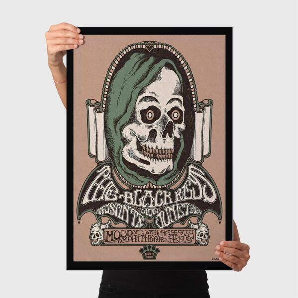 The Black Keys Austin TX June 7 2025 Poster