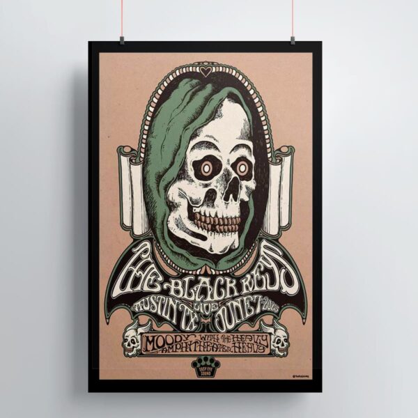 The Black Keys Austin TX June 7 2025 Poster