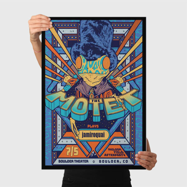 The Motet Boulder Juny 5th 2025 Poster