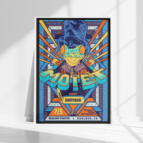 The Motet Boulder Juny 5th 2025 Poster