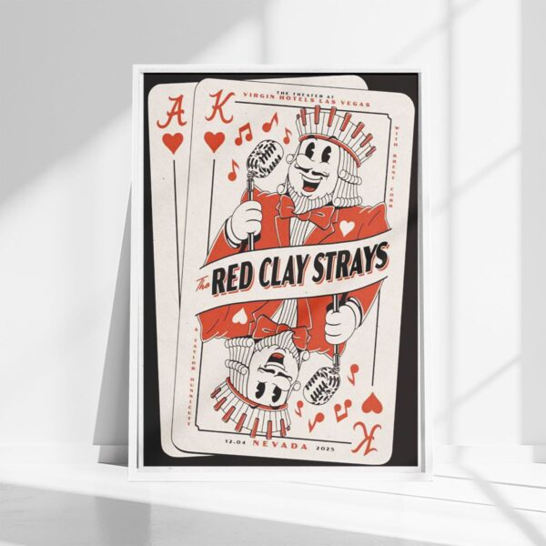 The Red Clay Strays Las Vegas Dec 4 2025 Poster