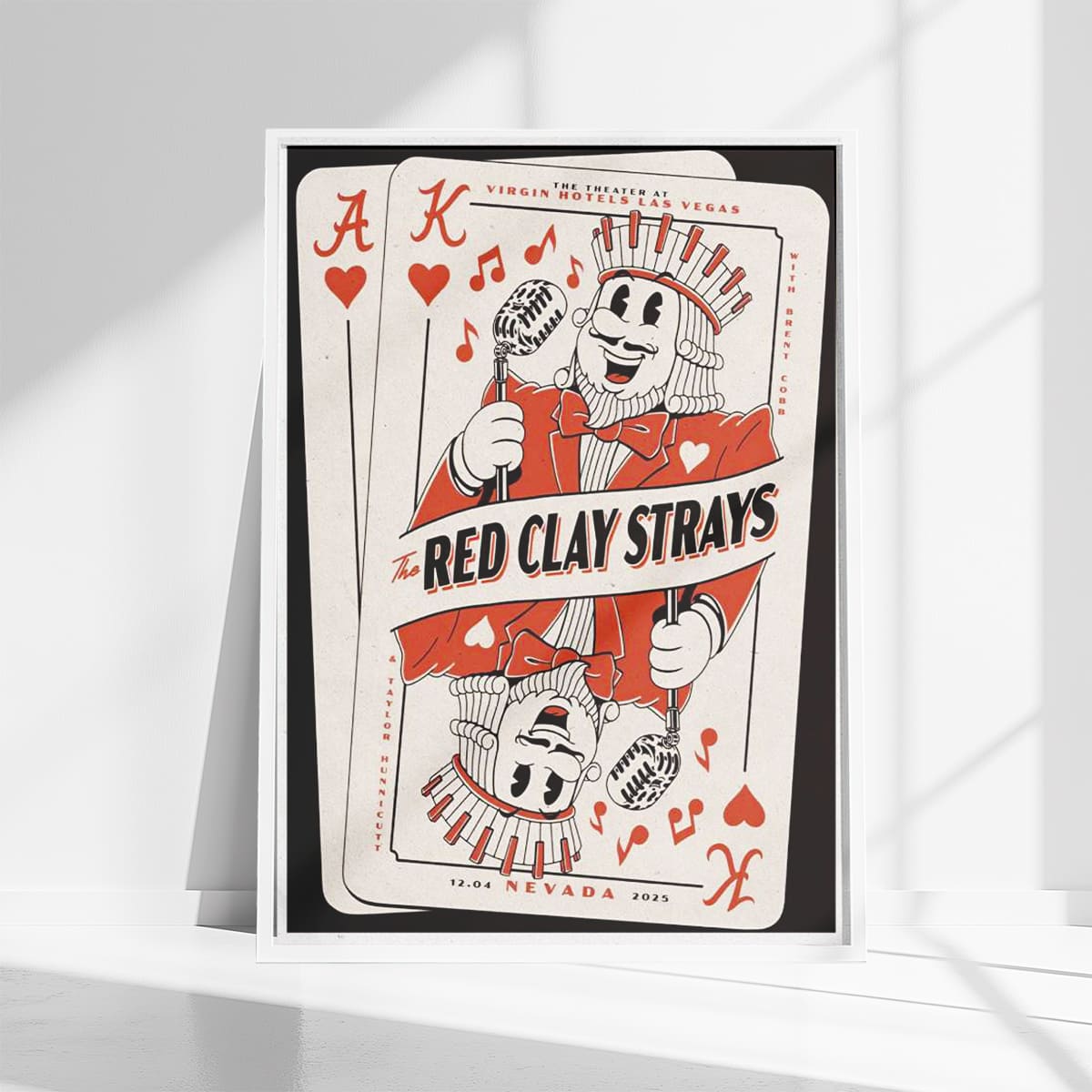 The Red Clay Strays Las Vegas Dec 4 2025 Poster 3 The Red Clay Strays Las Vegas Dec 4 2025 Poster 3