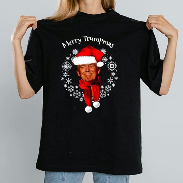 Merry Trumpmas Christmas Trump Funny Tee