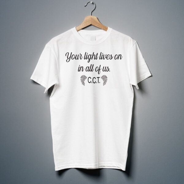Coral Terpening Your Light Lives On In All Of Us Shirt