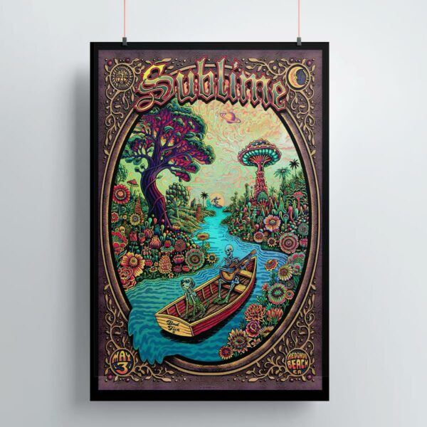 Sublime BeachLife Redondo Beach CA May 3 2025 Poster