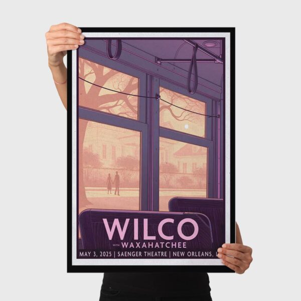 Wilco Saenger Theatre New Orleans LA May 3 2025 Poster