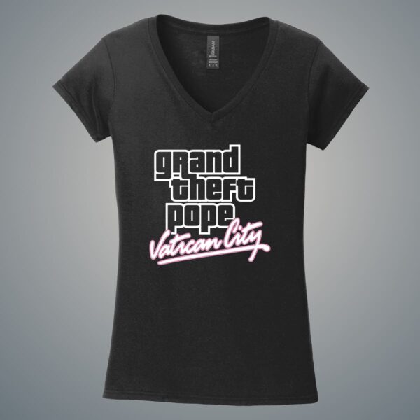 Leo XIV Grand Theft Pope Vatican City Shirt