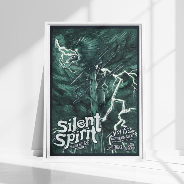 Silent Spirit Grand Rapids MI 2025 Tour Poster