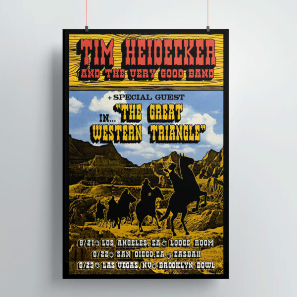 Tim Heidecker & The Very Good Band Poster 2025 Poster