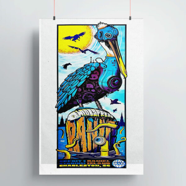 Widespread Panic Credit One Stadium Charleston SC May 2025 Poster