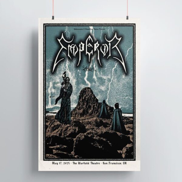 Emperor Shows San Francisco CA May 17 2025 Poster