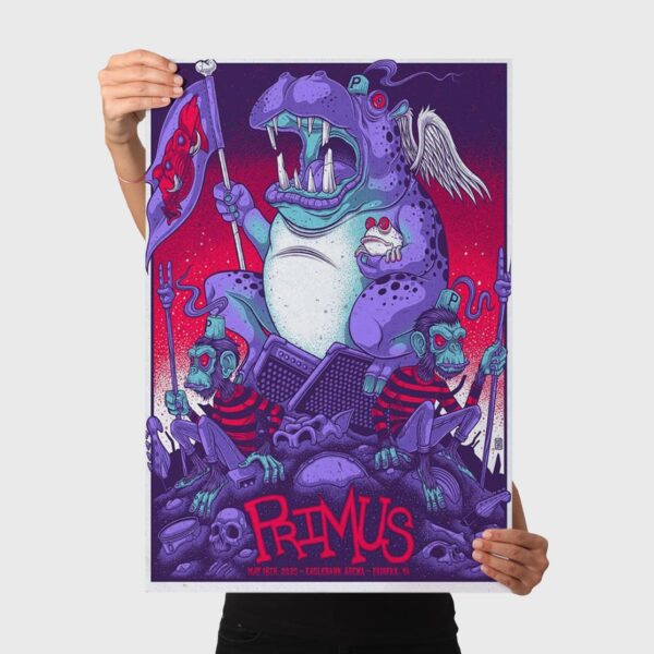 Primus EagleBank Arena Fairfax VA May 18 2025 Poster