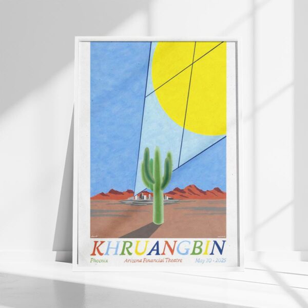 Khruangbin Phoenix AZ May 20 2025 Poster