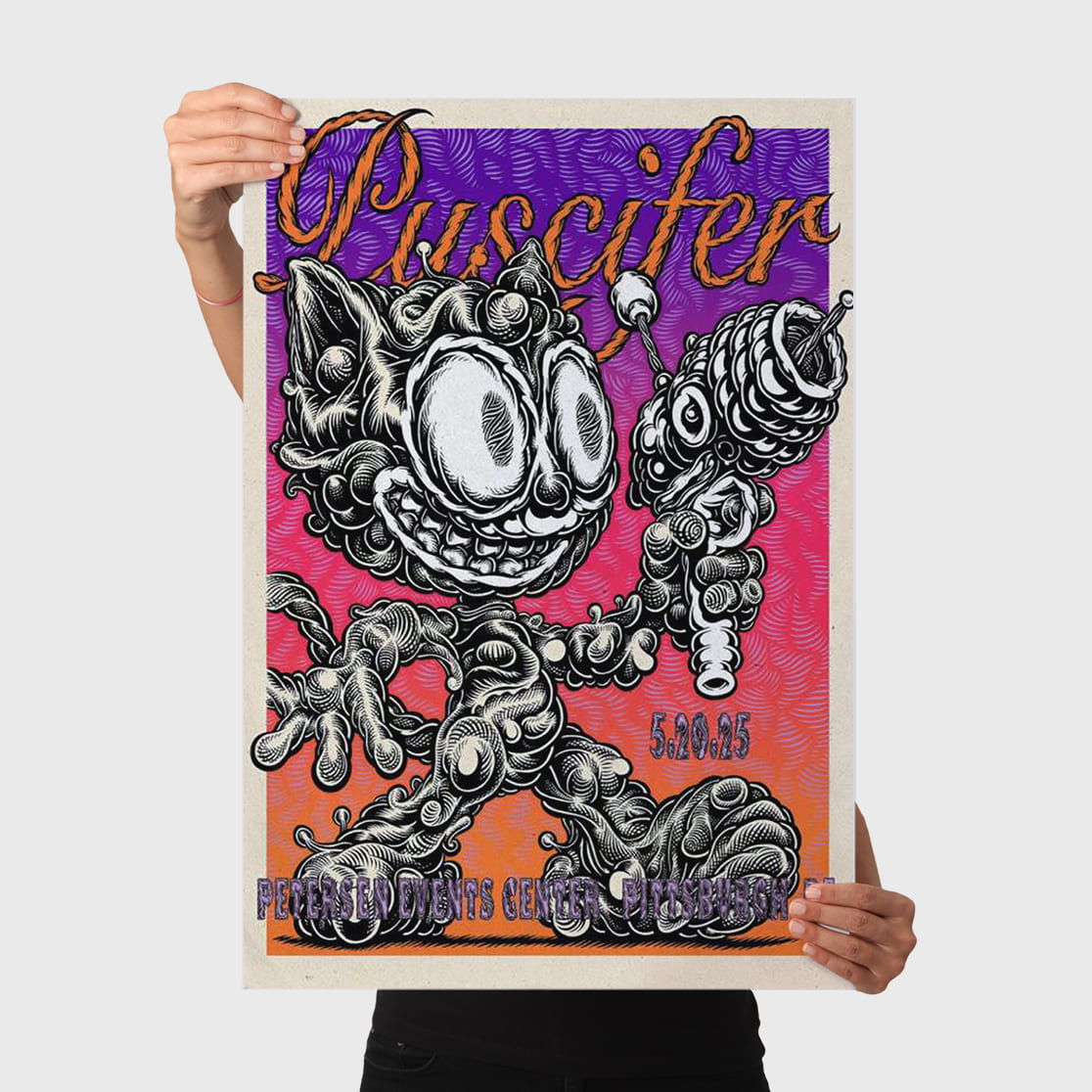 Puscifer Petersen Events Center Pittsburgh PA 5 20 2025 Poster 2 Puscifer Petersen Events Center Pittsburgh PA 5 20 2025 Poster 2